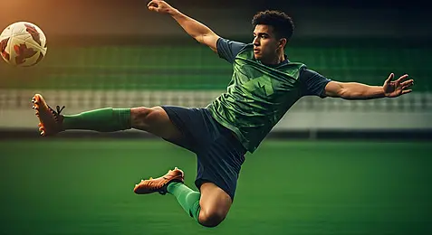 Kỹ Thuật Volley Trong Bóng Đá Và Cách Dứt Điểm Chuẩn Xác